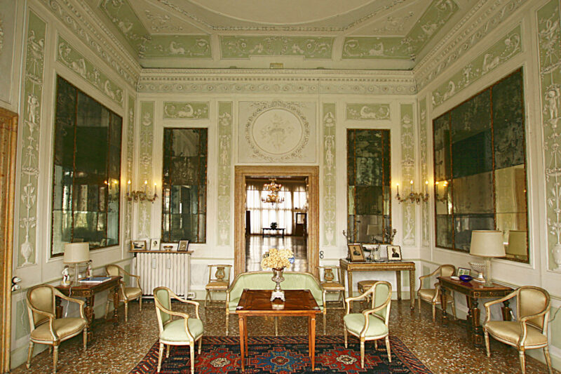 Inside the Palazzo Rocca Contarini Corf&ugrave; Venue.