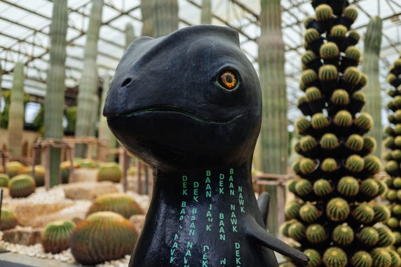 A Matrix mascot