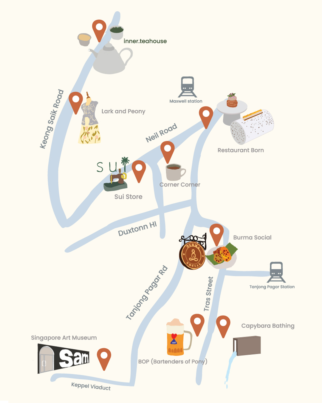 Map and Illustrations by Taweechob Pinthong