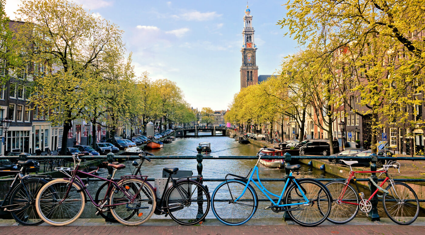 Amsterdam is best explored on two wheels.