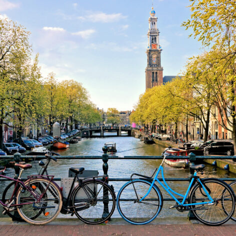 Amsterdam is best explored on two wheels.