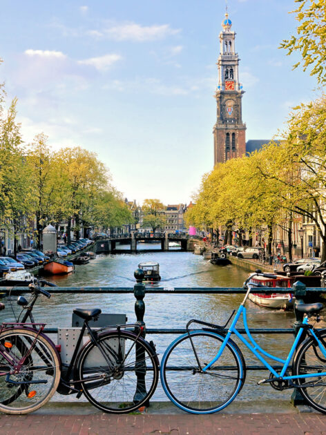 Amsterdam is best explored on two wheels.