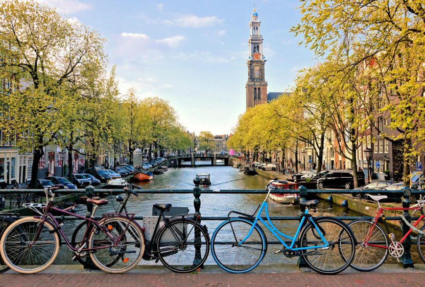 Amsterdam is best explored on two wheels.