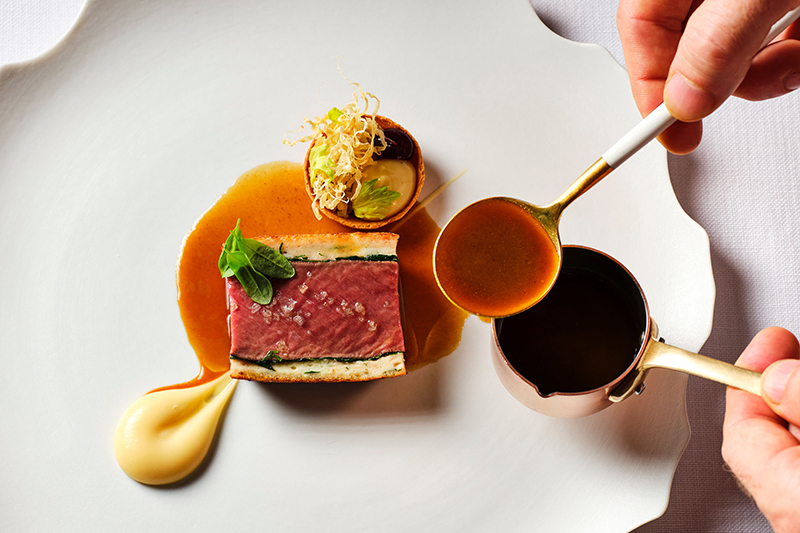The essence of modern dining. ROKI Collection &bull; Paul Froggatt (Photo Credit: Essence)