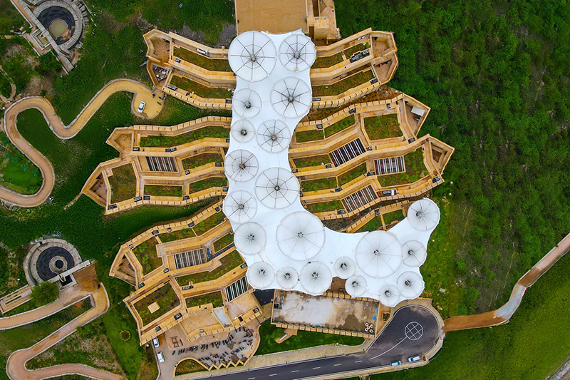 The Smritivan Earthquake Museum is named one of the world's most beautiful cultural landmarks.
