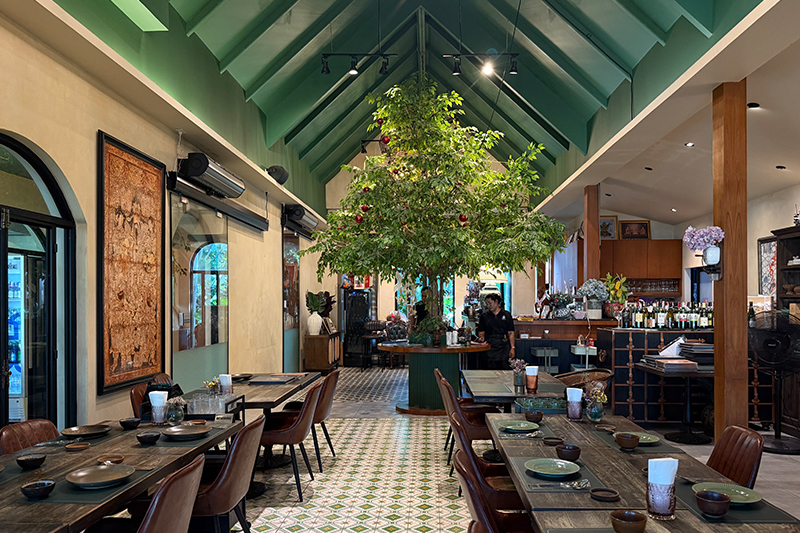 ภายในร้านสําเภานาวา
