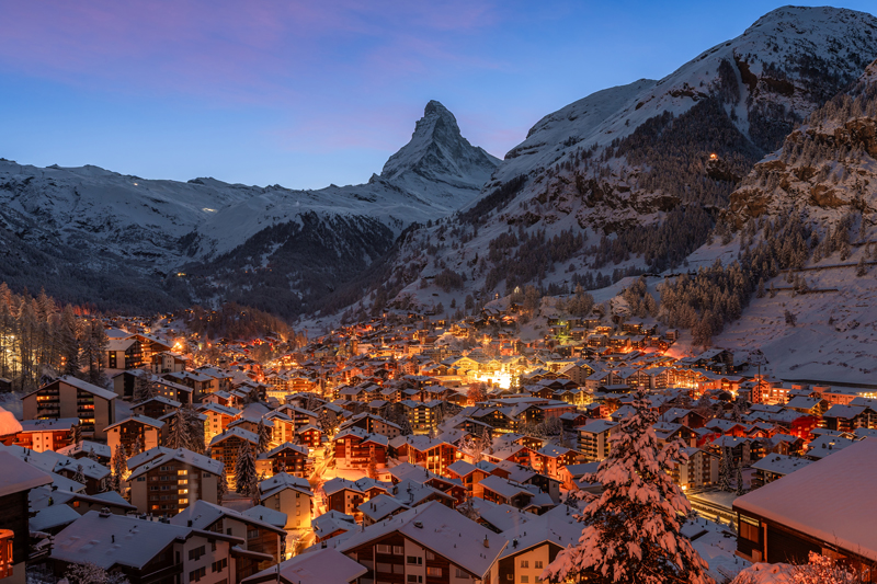 Zermatt, Switzerland (Photography by Wutimet Bunyasirisith)