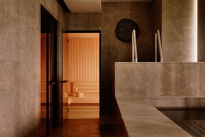 มุมสงบสำหรับผ่อนคลายที่ Aman Spa and Wellness